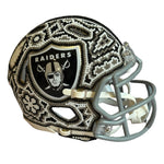 Casco Mini Riddell NFL - Las Vegas Raiders